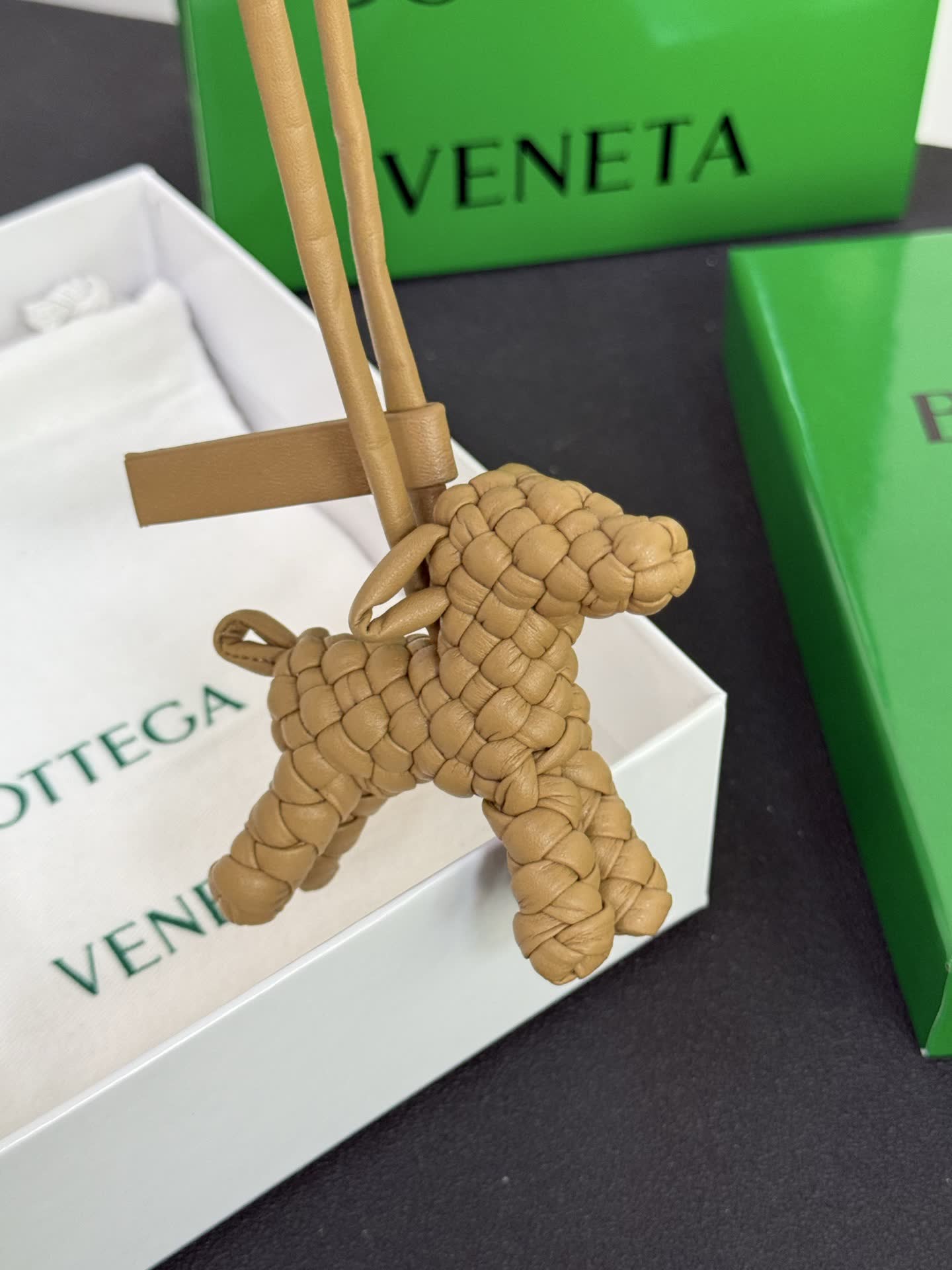 Bottega Veneta Leather Lamb Charm